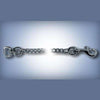 17" & 21" Lead Chain ~ 3.0mm ~ Nickel Plated